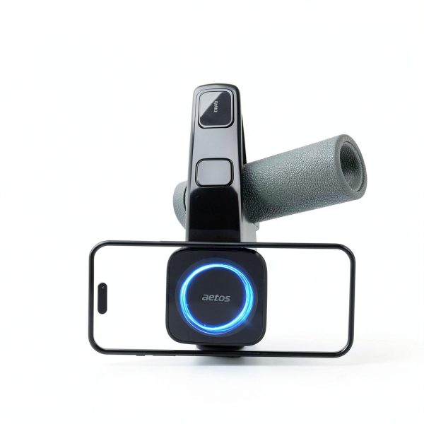 MagSafe Car Mount by Perilogics with 3M Base and 360 Rotation Black-7