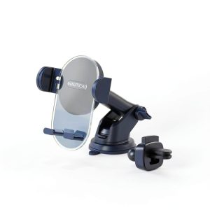 Nautica Car Phone Holder PH200 3‑In‑1 Mount 360° Rotation Navy-0