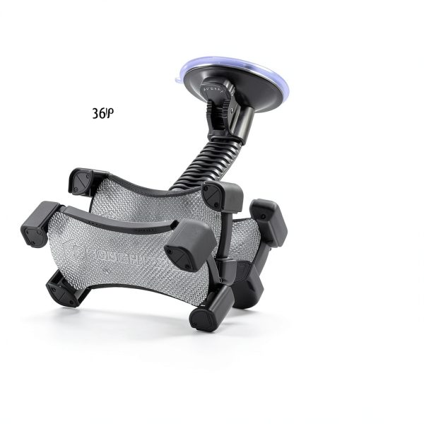 Mammoth Mobile Windshield Mount ToughTested Black Phone Holder-3