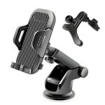 Kitcheniva 360 Universal Cell Phone Mount Car Stand Windshield Black-0