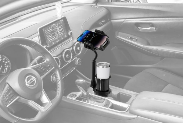 TripGrip Cup Holder Mount by Bracketron Black Open Box Fair-3