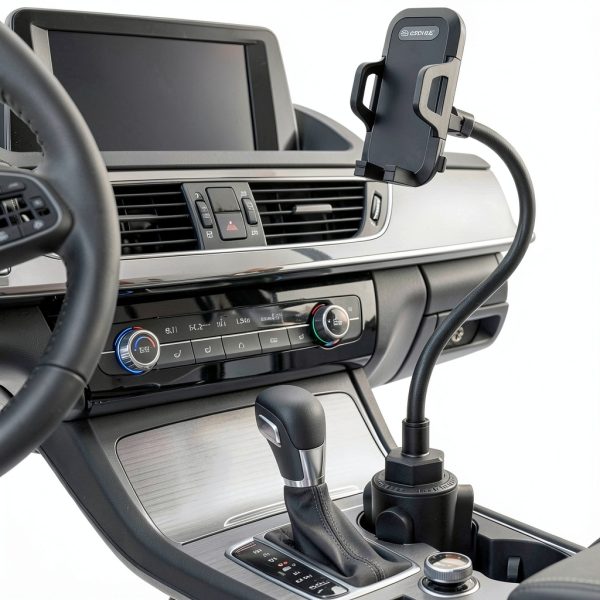 Universal Car Cup Holder Mount Esoulk 11 Inch Adjustable Neck Black-8