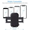 Kitcheniva 360 Universal Cell Phone Mount Car Stand Windshield Black-4